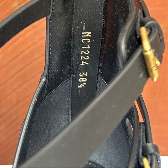 Dior L'amazone Leather Sandal, Black size 38.5EU NIB - Picture 9 of 16